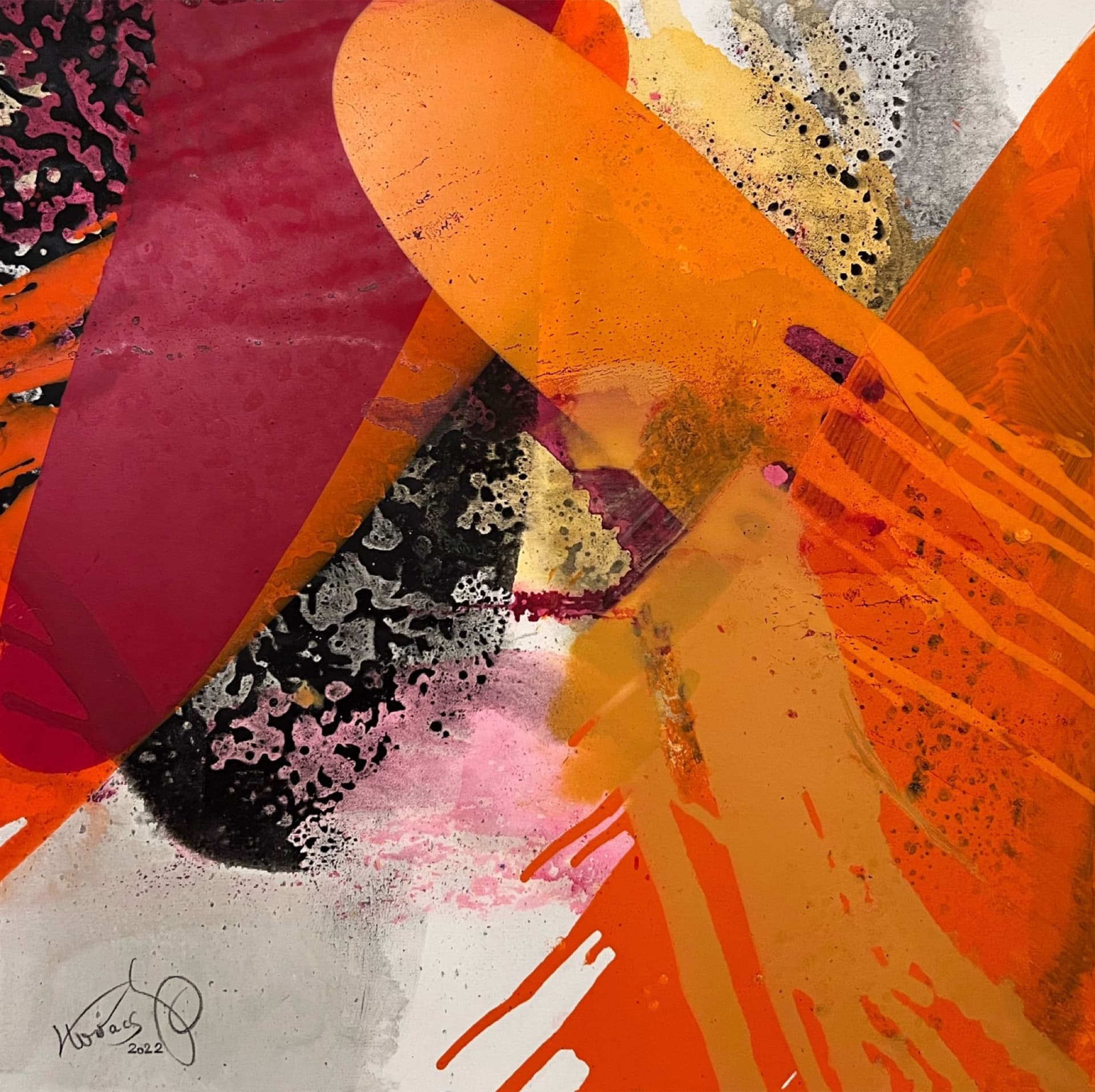 Triptych: Red-1