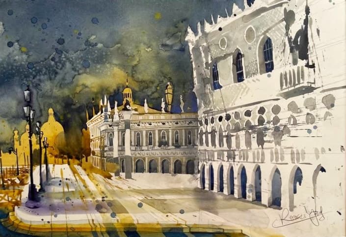 Venice – St. Mark's Square in the Storm