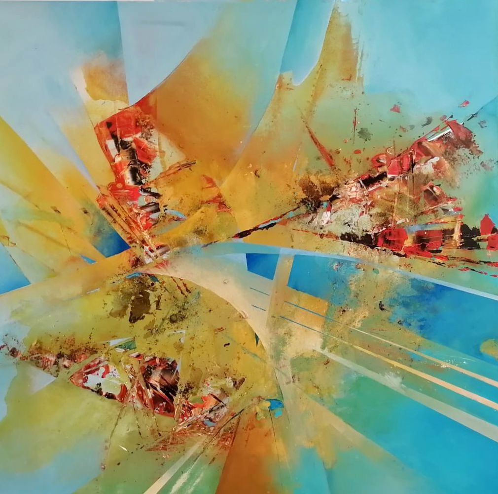 IMPLOSION – LIGHT BLUE