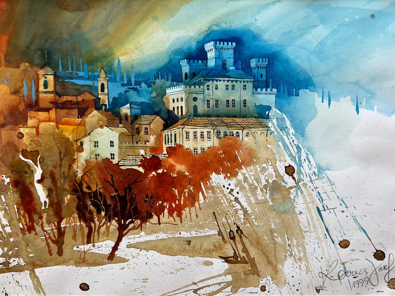 PIEMONT – BAROLO MIT SCHLOSS